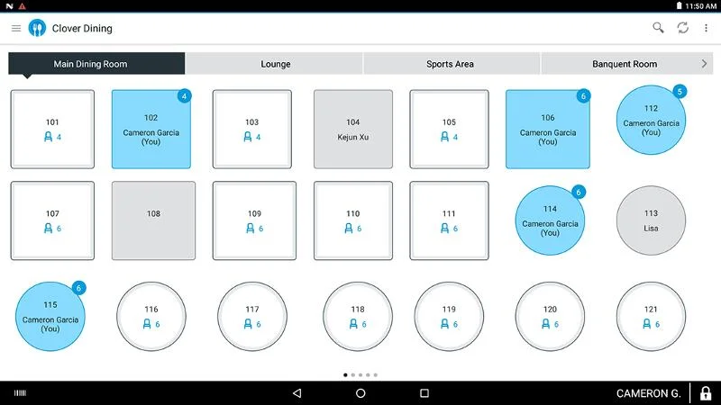 diningfloorplan app market